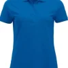 Pikétröja CLIQUE 028246 dam royalblå XS