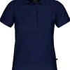 Pikétröja TEXSTAR PSW4 50/50 dam navy S