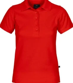 Pikétröja TEXSTAR PSW4 50/50 dam röd XL
