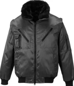 Pilotjacka PORTWEST PJ10 svart XS