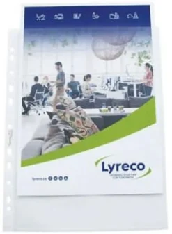 Plastficka LYRECO A4+ 0,12 25/fp