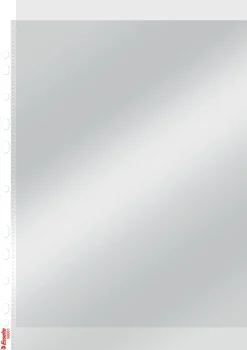 Plastficka standard A4 glasklar (10)