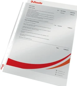 Plastficka standard A4 glasklar (10)
