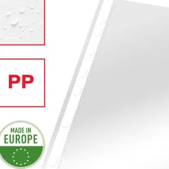 Plastficka standard A4 glasklar (10)