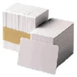 Plastkort ZEBRA PVC White Cards 500/fp