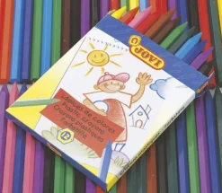 Plastkrita, 12 färger