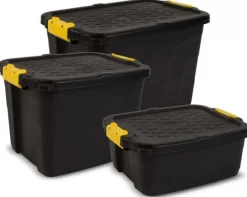 Plastlåda STRATA Heavy Duty 60L
