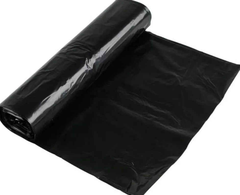 Plastsäck LD B.A. 160L 60my svart 10/rl