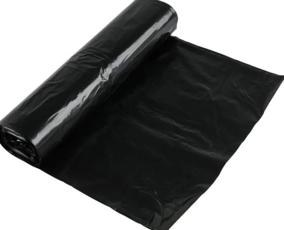 Plastsäck LD B.A. 70L 40my svart 25/rl