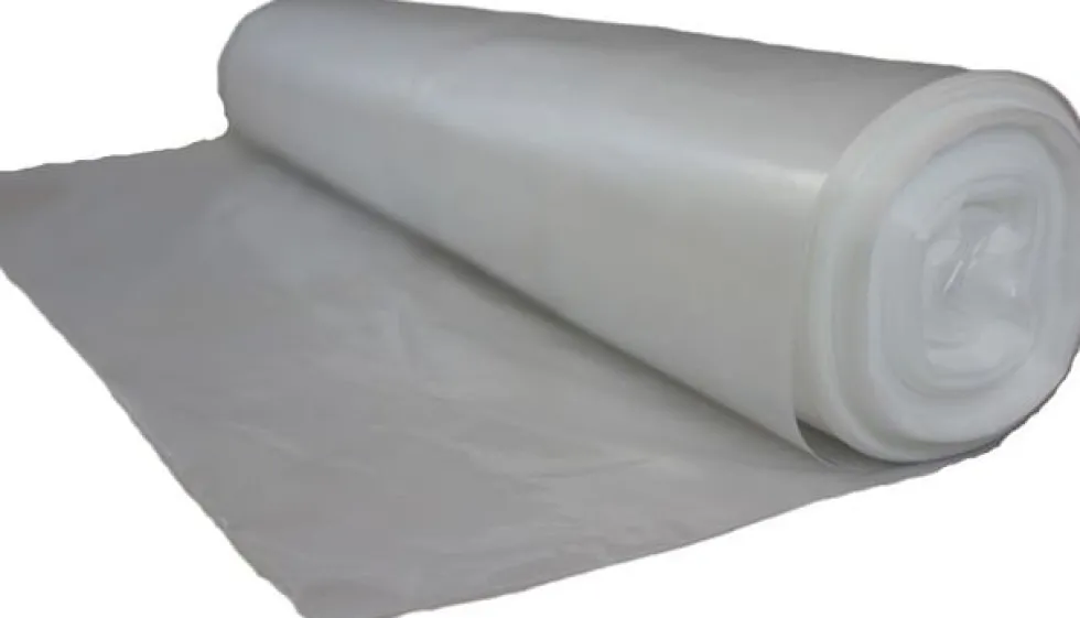 Plastsäck LD R100% 240L 45my transp10/rl