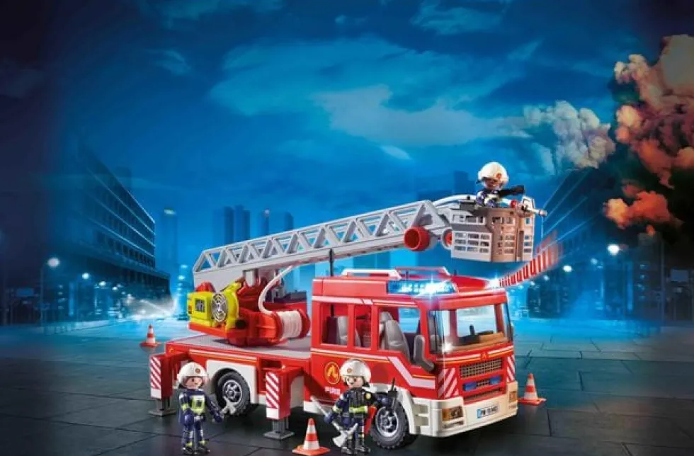 PLAYMOBIL Brandbil 14 delar