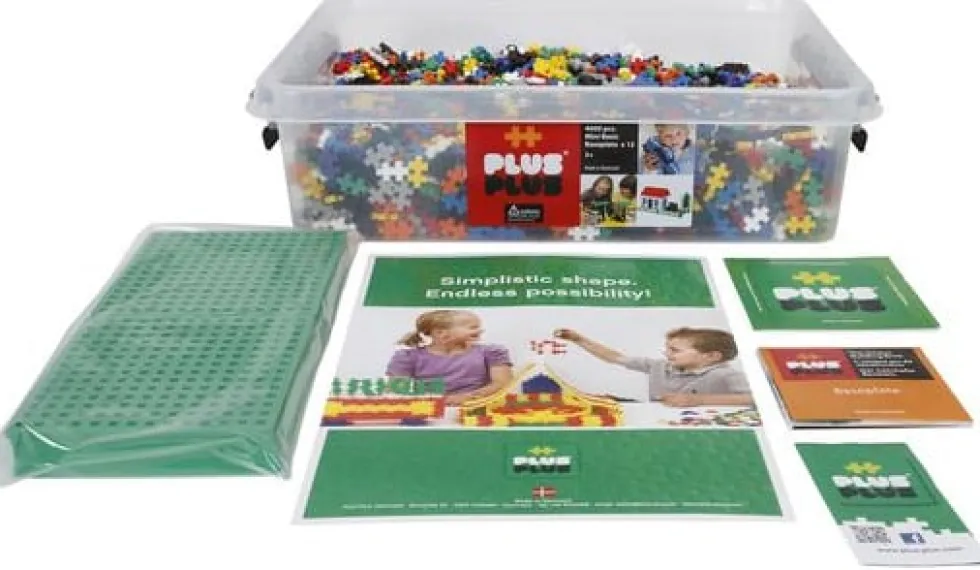 PLUS PLUS Mini inkl byggplattor 4012/fp