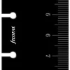 Pocket Linjal/Markör Svart