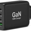 PORT Connect - Strömadapter - GaN - 130 watt - 5 A - PD, QC 3.0
