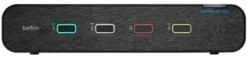 4-Port Dual Head DP/HDMI to DP/HDMI VSD KVM Switch, No CAC P