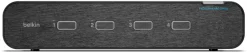 4-Port Dual Head DP/HDMI to DP/HDMI VSD KVM Switch, No CAC P