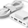 4 port USB Power Extender 2xC 2xA up to 30W, White