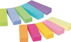 Post-It Index 670, 5 färger, 15x50mm