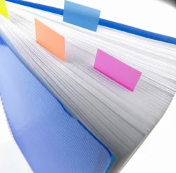 Post-It Index 680 Röd, avtagbar, 50/fp, 12fp