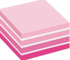Post-It Kub Fresh Pink, 76x76mm, 450 blad