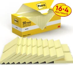 Post-it® Notes Value Pack 76x76mm (fp om 20 block)