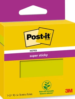 Post-it SS gröna 76x76 90sh