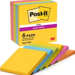 Post-it® Supersticky Rio, 76x76mm, 6/FP