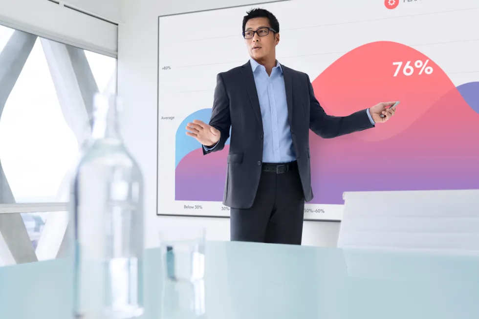 Presentatör LOGITECH Spotlight Guld
