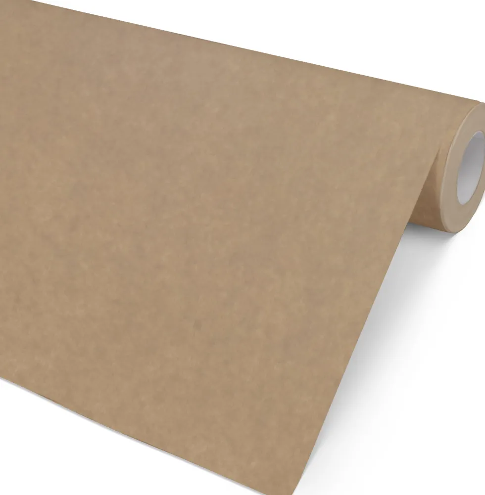 Presentpapper Brun, otryckt kraftpapper, 57cm x 200m