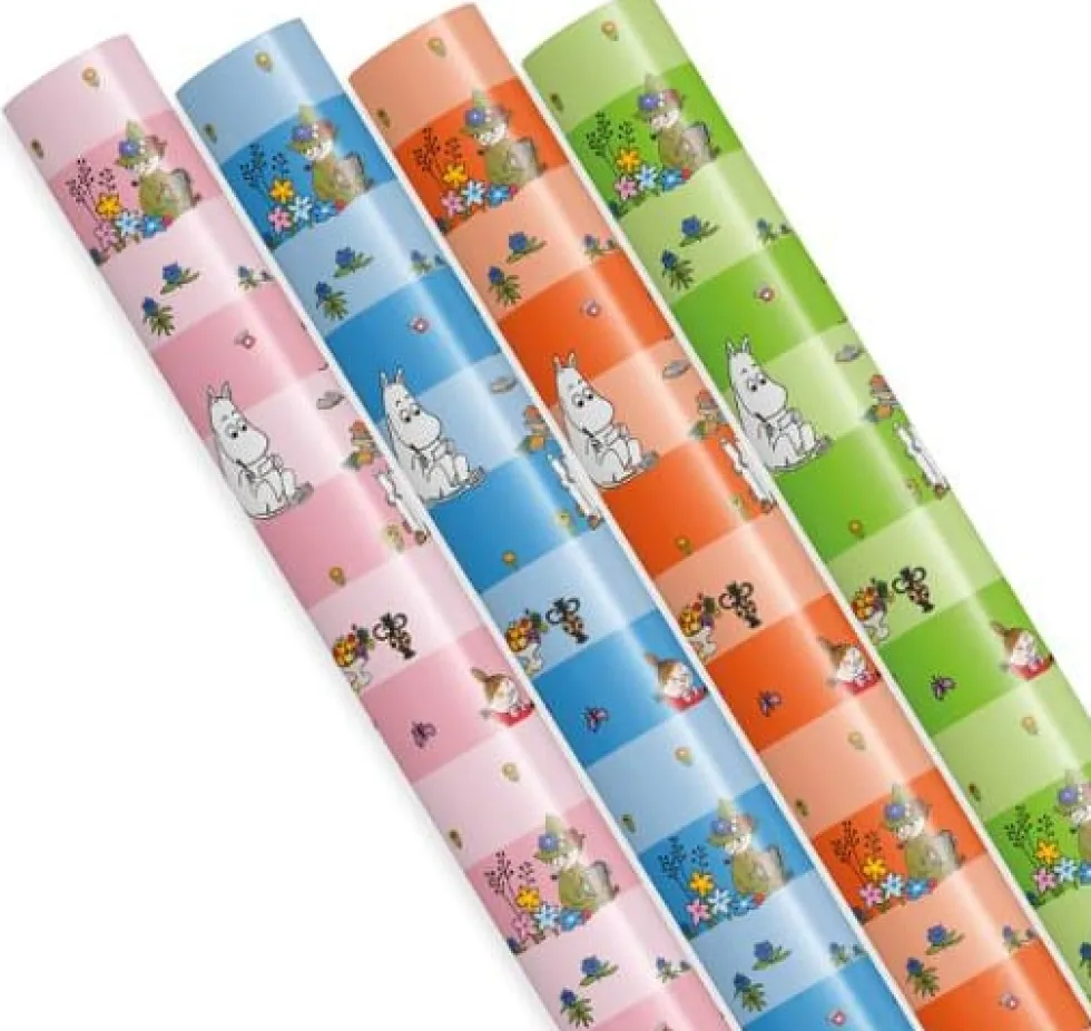 Presentpapper Moomin 70cmx4m
