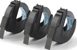 Präglingsband DYMO 9mmx3m svart 3/fp