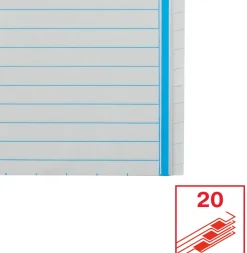 Pärmregister JOPA Papper A4 Otryckt, 20 flikar