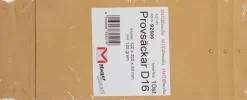Provsäck D16, 10/bunt, 125 x 290 x40 mm (10)