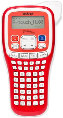 PT-H100RL2XG1 portable labelling machine red