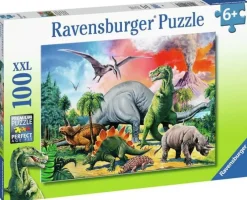 Pussel Dinosaurier 100 bitar