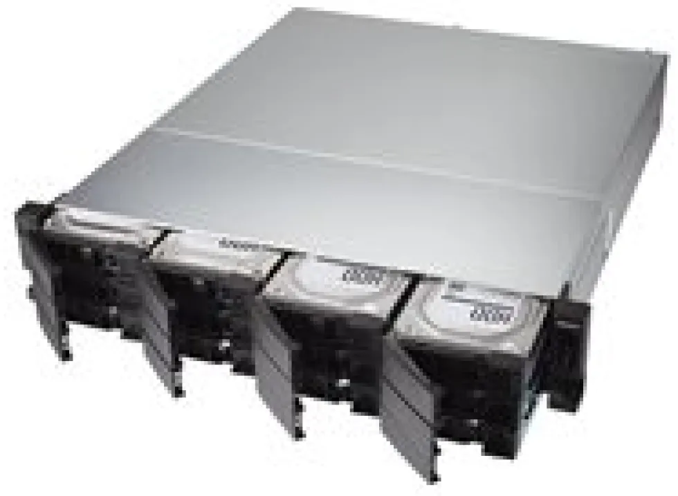QNAP TL-R1200C-RP - Hårddiskarray - 12 fack (SATA-600) - USB 3.2
