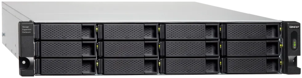 QNAP TL-R1200C-RP - Hårddiskarray - 12 fack (SATA-600) - USB 3.2