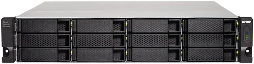 QNAP TL-R1200C-RP - Hårddiskarray - 12 fack (SATA-600) - USB 3.2