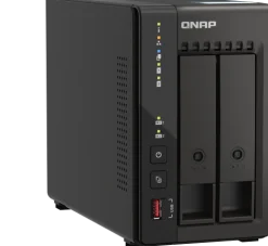 QNAP TS-253E - NAS-server - 2 fack - SATA 6Gb/s - RAID 0, 1, 5,