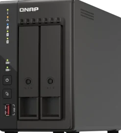 QNAP TS-253E - NAS-server - 2 fack - SATA 6Gb/s - RAID 0, 1, 5,