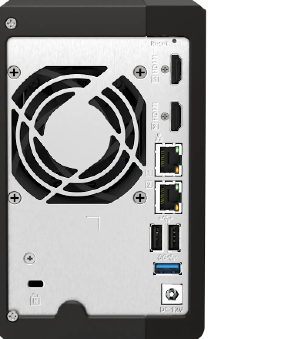 QNAP TS-253E - NAS-server - 2 fack - SATA 6Gb/s - RAID 0, 1, 5,