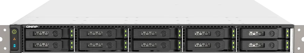 QNAP TS-h1090FU - NAS-server - 10 fack - kan monteras i rack