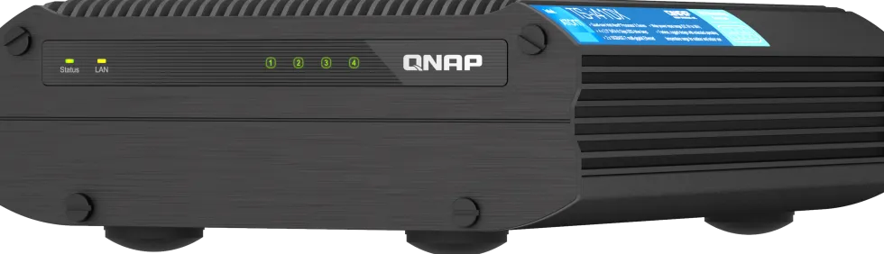 QNAP TS-i410X - NAS-server - 4 fack - SATA 6Gb/s - RAID 0, 1, 5,