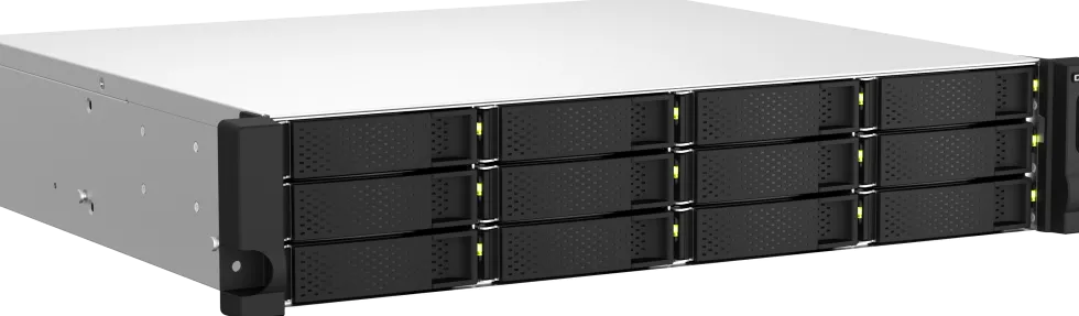 QNAP TS-1264U-RP - NAS-server - 12 fack - kan monteras i rack