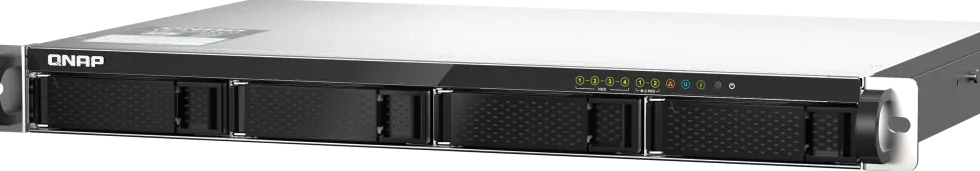 QNAP TS-435XeU - NAS-server - 4 fack - kan monteras i rack
