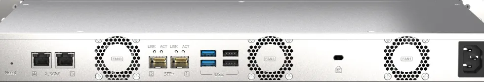 QNAP TS-435XeU - NAS-server - 4 fack - kan monteras i rack