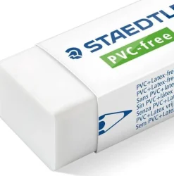 Radergummi Pvc-Fri 43x19x13mm vit
