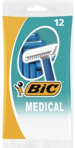 Rakhyvel BIC Medical, 1-blad, 12/fp