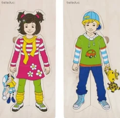 Rampussel Annika och Dennis 14 x 28 cm