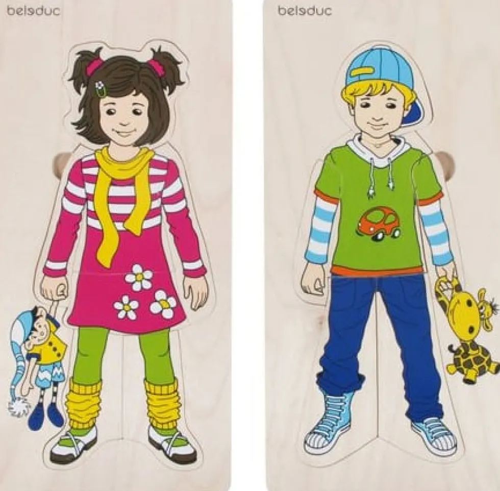Rampussel Annika och Dennis 14 x 28 cm